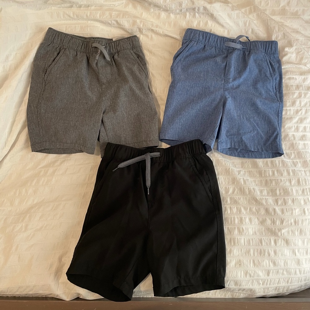 Three Old Navy Quick Dry Pull-on Shorts
